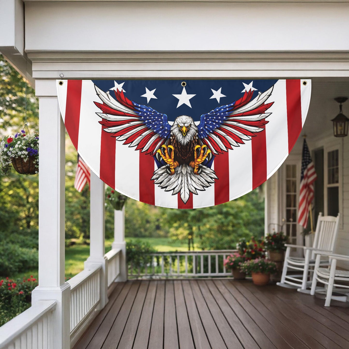 250th Anniversary American Flag Eagle Banner – Celebrate America’s Legacy