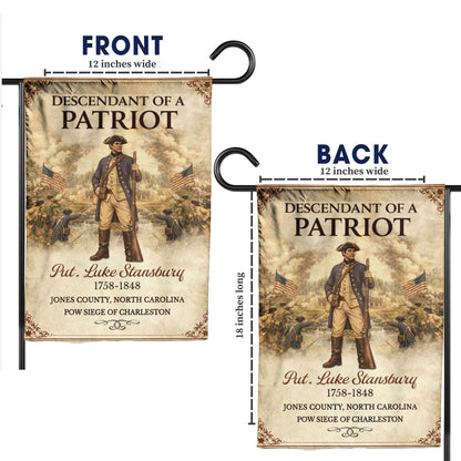 Custom Name USA Flag - 250th Anniversary Freedom 1776-2026