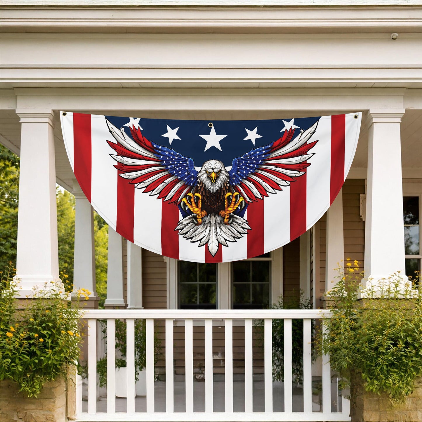 250th Anniversary American Flag Eagle Banner – Celebrate America’s Legacy