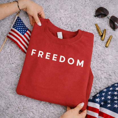 Freedom Milimalism – American 250th Anniversary 1776–2026 – Unisex T-Shirt / Comfort Colors Shirt / V-Neck / Hoodie / Sweatshirt