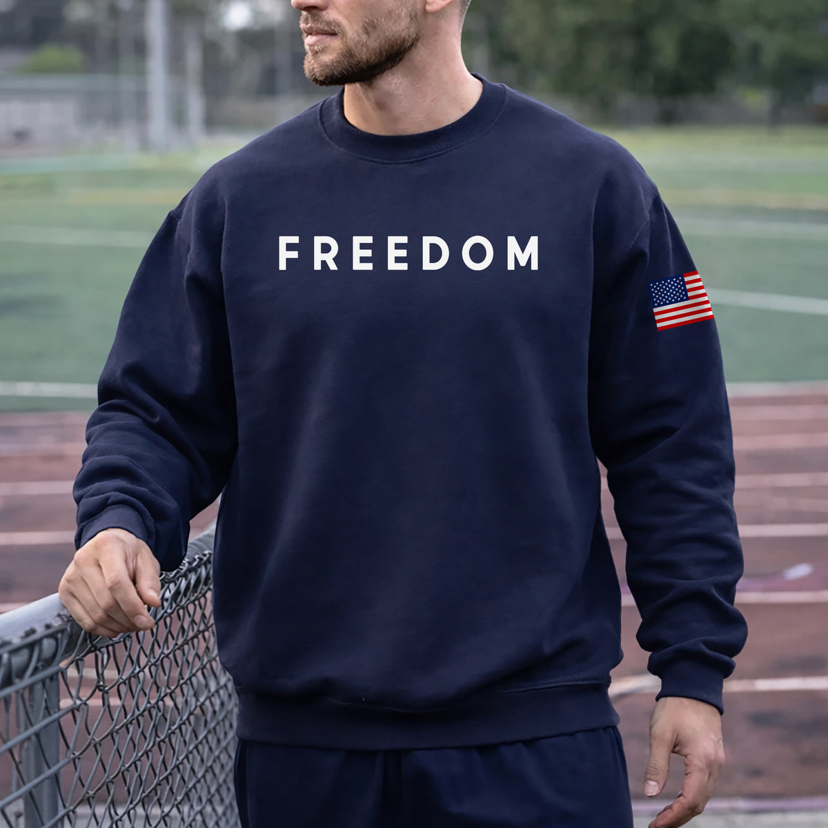 Freedom Milimalism – American 250th Anniversary 1776–2026 – Unisex T-Shirt / Comfort Colors Shirt / V-Neck / Hoodie / Sweatshirt