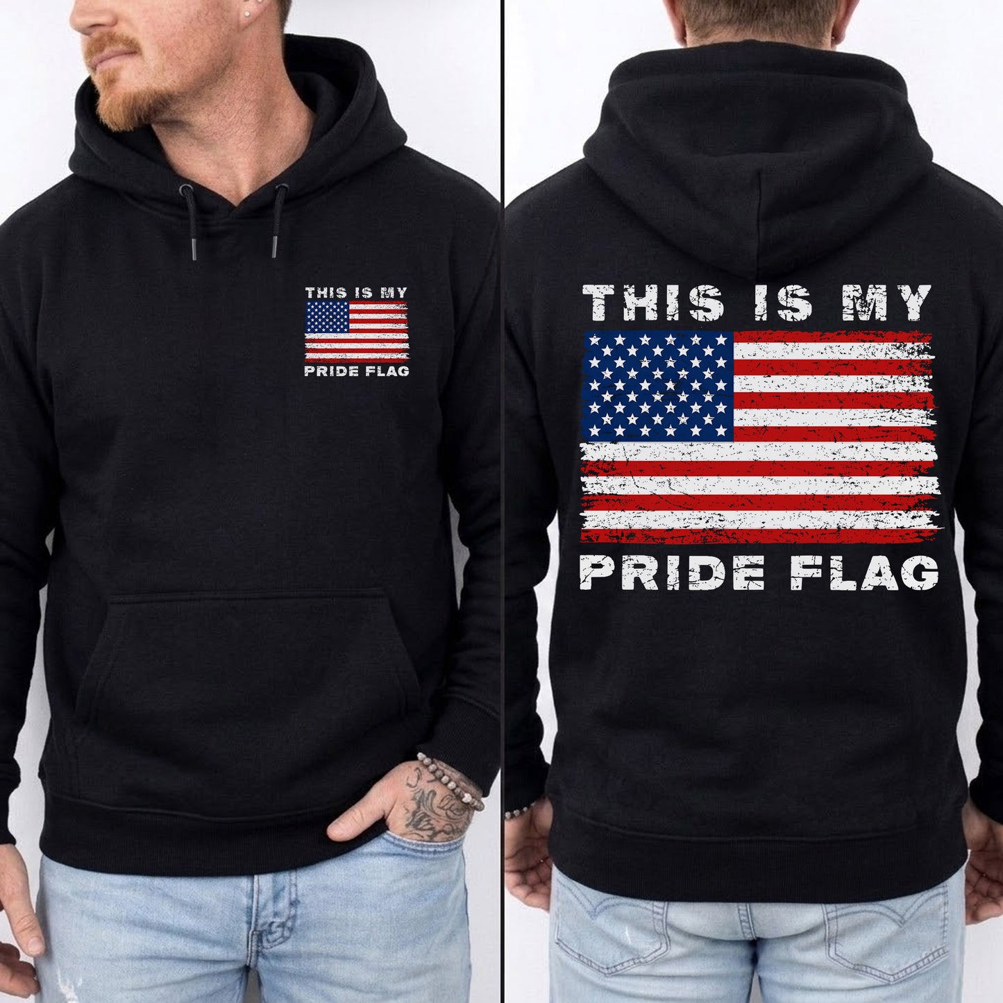This is My Pride Flag – American 250th Anniversary 1776–2026 – Unisex T-Shirt / Comfort Colors Shirt / V-Neck / Hoodie / Sweatshirt