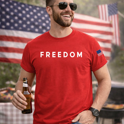 Freedom Milimalism – American 250th Anniversary 1776–2026 – Unisex T-Shirt / Comfort Colors Shirt / V-Neck / Hoodie / Sweatshirt