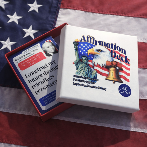 American History Affirmation Deck – Lessons of Strength and Inspiration