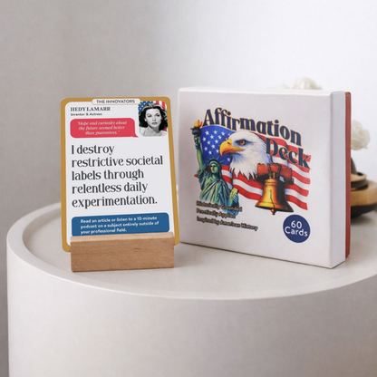 American History Affirmation Deck – Lessons of Strength and Inspiration