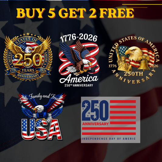 America’s 250th Anniversary Commemorative Decal Series
