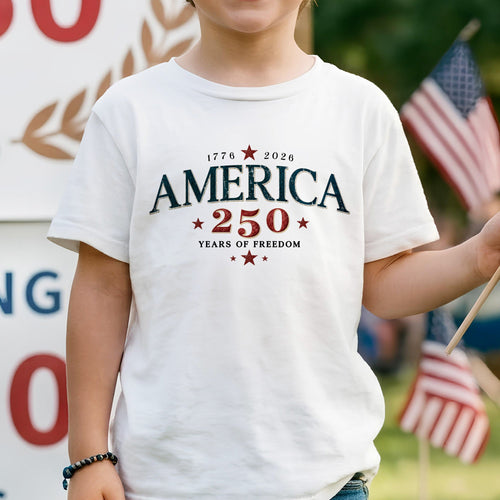 America 250 Shirt Unisex – 250th Anniversary 1776-2026 Patriotic USA, Years of Freedom