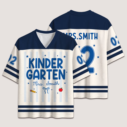 Custom Sports Jersey – Personalized Name and Number Mesh