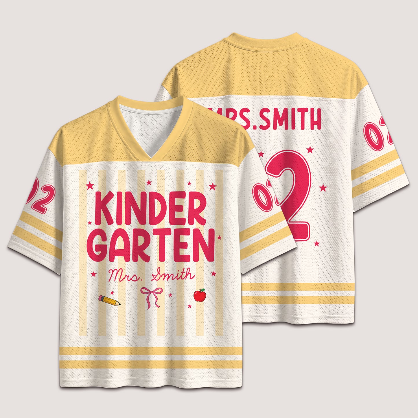 Custom Sports Jersey – Personalized Name and Number Mesh