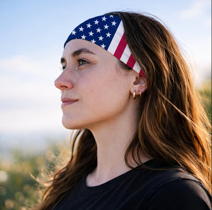USA Flag Bandana Mask – American Pride Neck Gaiter for Outdoor Wear