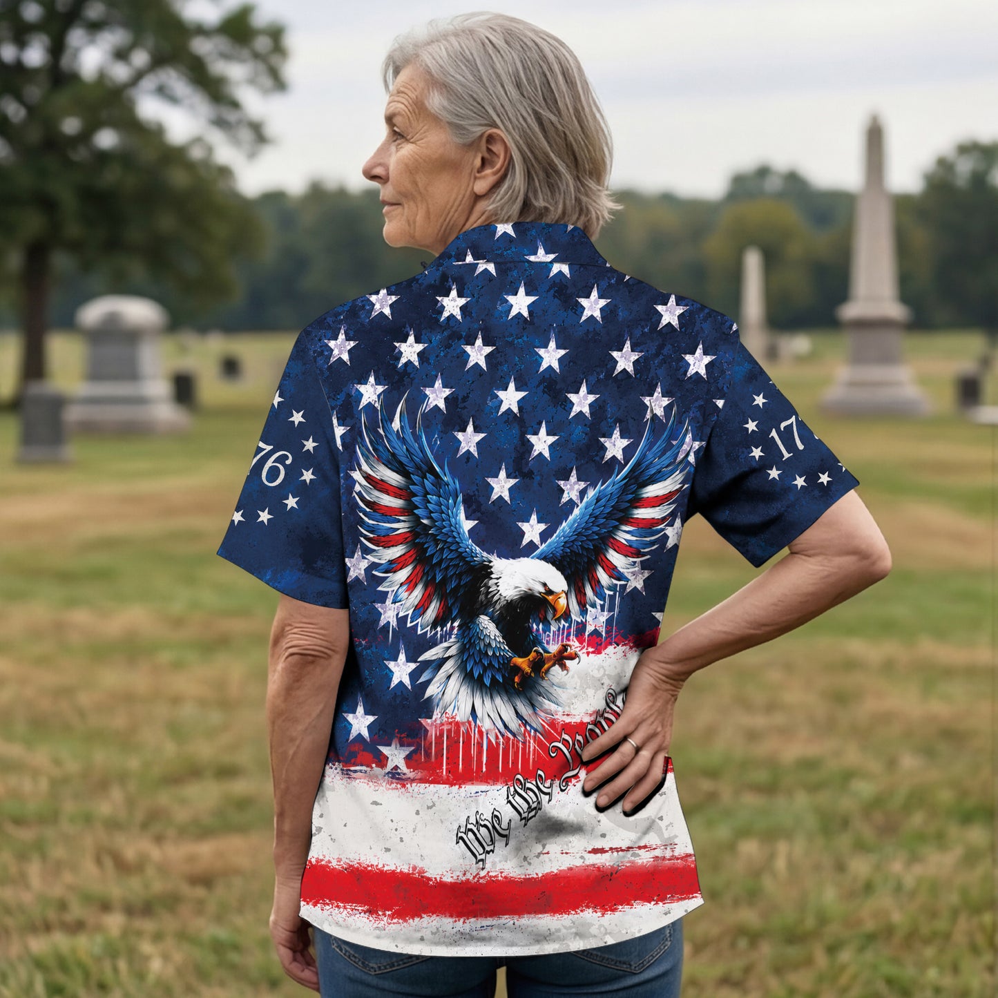 Patriotic 250th Anniversary USA 1776–2026 Hawaiian Shirt