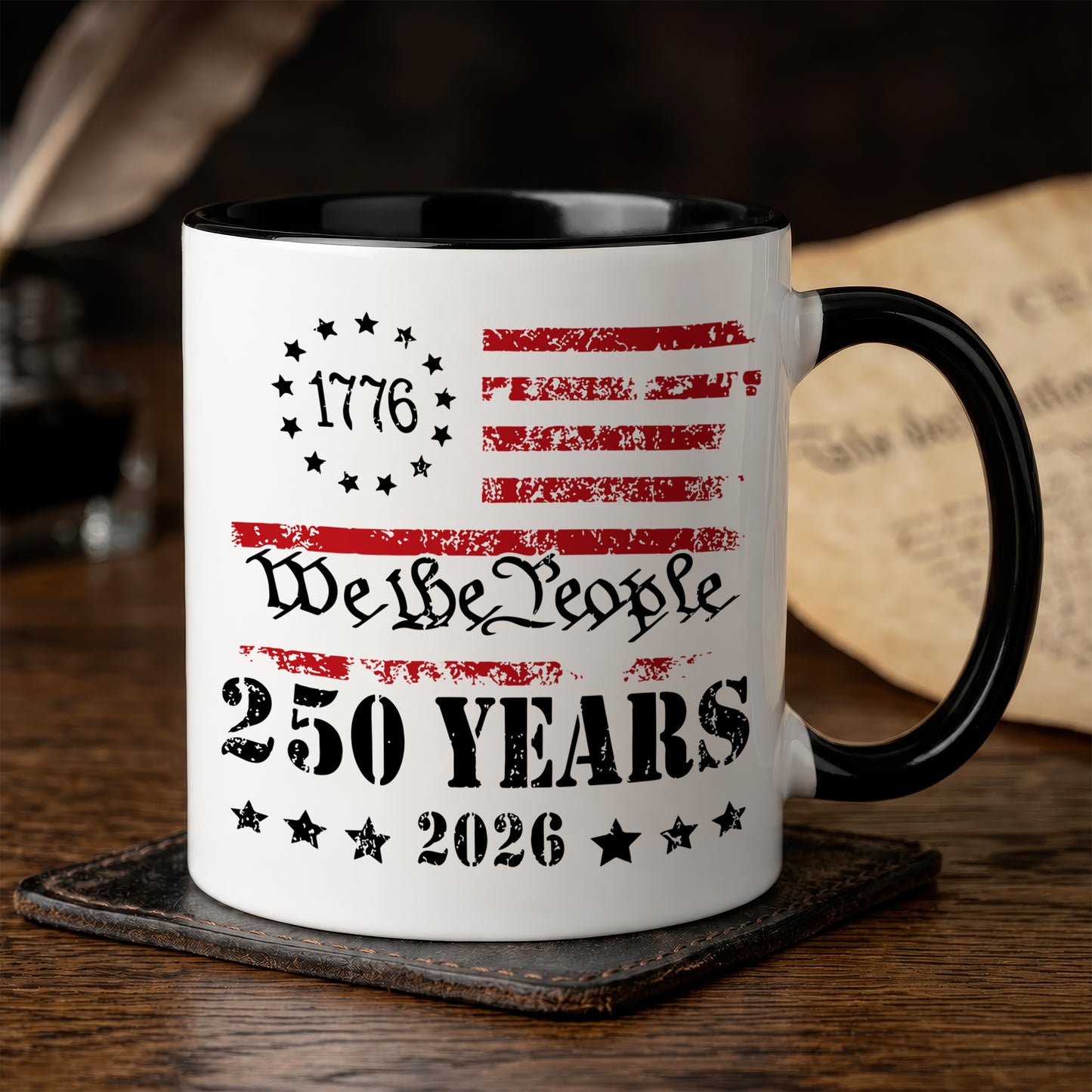 We The People 250 Years Mug