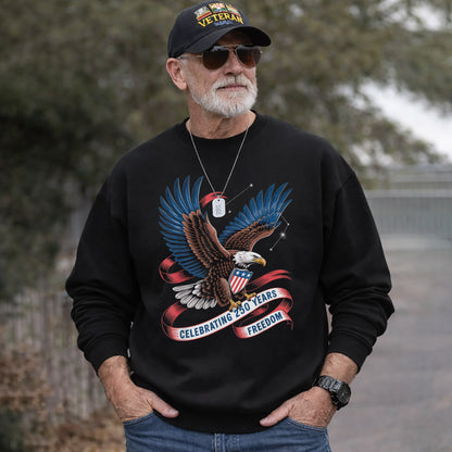 American Eagle Starry Shield – America 250th Anniversary – Unisex Tshirt Gildan / Tshirt Comfort / V-neck/ Hoodie / Sweatshirt