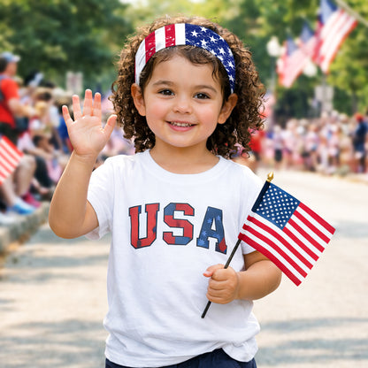 Distressed USA Flag Bandana Mask