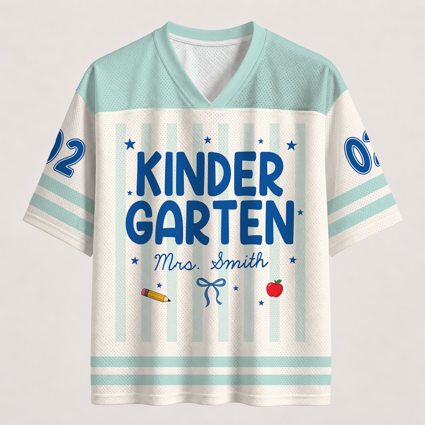 Custom Sports Jersey – Personalized Name and Number Mesh