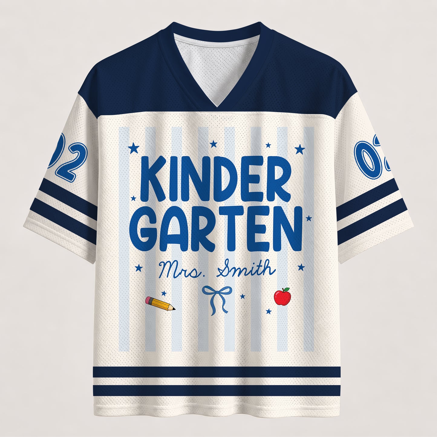 Custom Sports Jersey – Personalized Name and Number Mesh