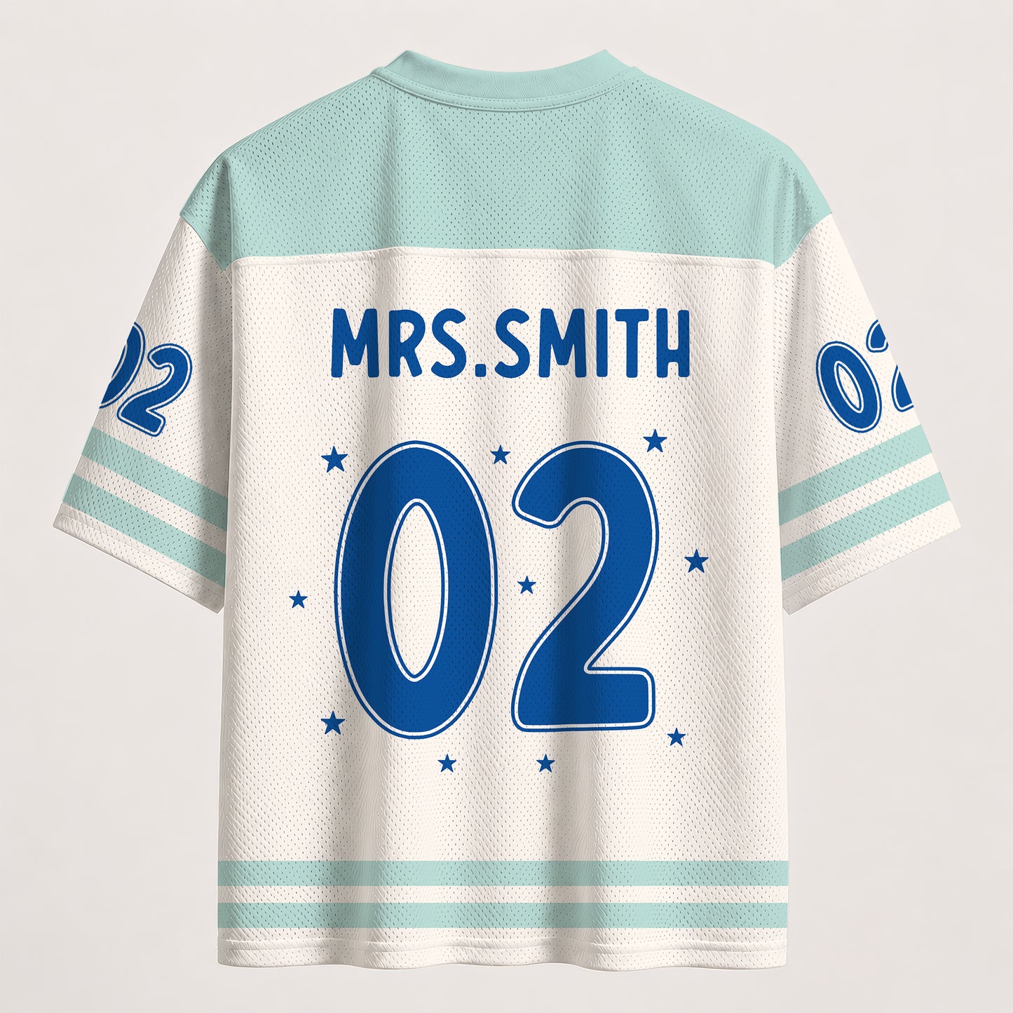Custom Sports Jersey – Personalized Name and Number Mesh