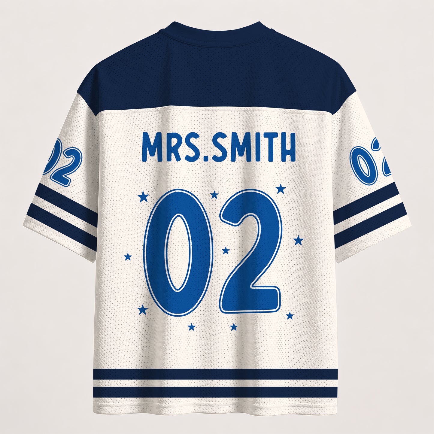 Custom Sports Jersey – Personalized Name and Number Mesh