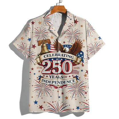 Personalized Celebrating 250 Years Of Independence Hawaiian Shirt