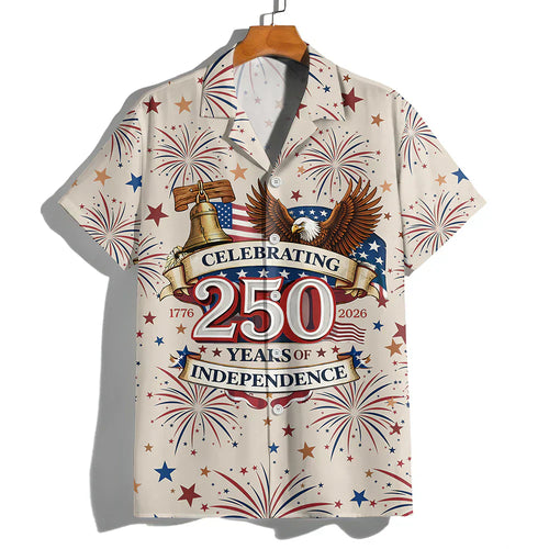 Personalized Celebrating 250 Years Of Independence Hawaiian Shirt