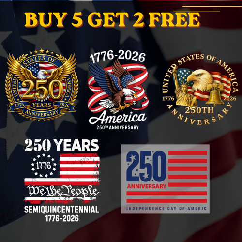 America’s 250th Anniversary Commemorative Decal Series