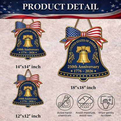 250th Anniversary Liberty Bell Door Hanger
