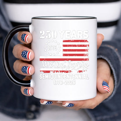 We The People 250 Years Semiquincentennial Flag Decal