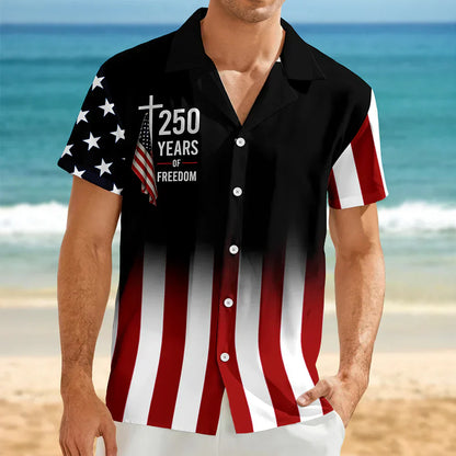 America 250 Years Of Freedom 1776 - 2026 Hawaiian Shirt