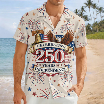 Personalized Celebrating 250 Years Of Independence Hawaiian Shirt
