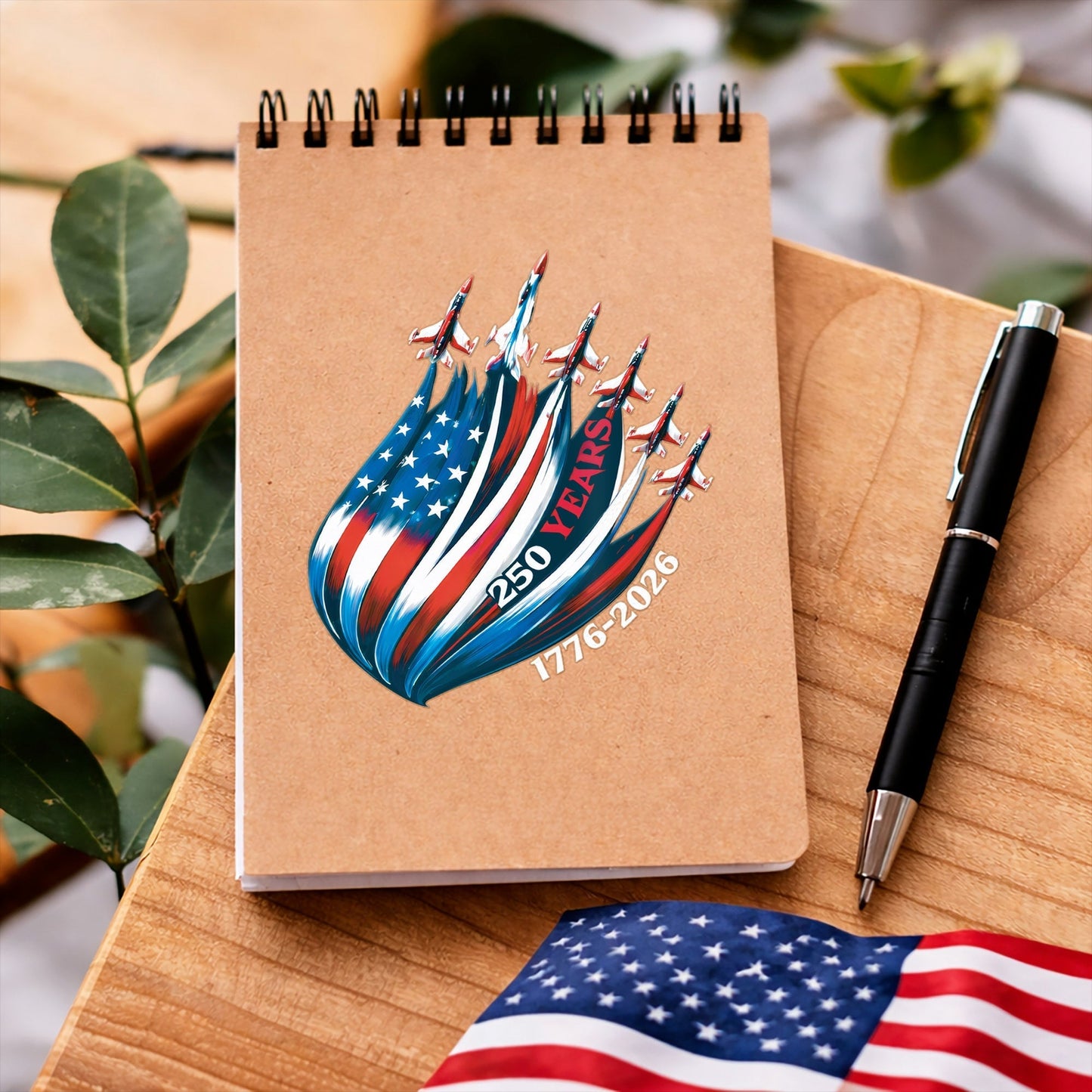 🔥 LIMITED TIME OFFER – America 250th Anniversary Patriotic UV DTF 3D Car Decal (1776–2026)