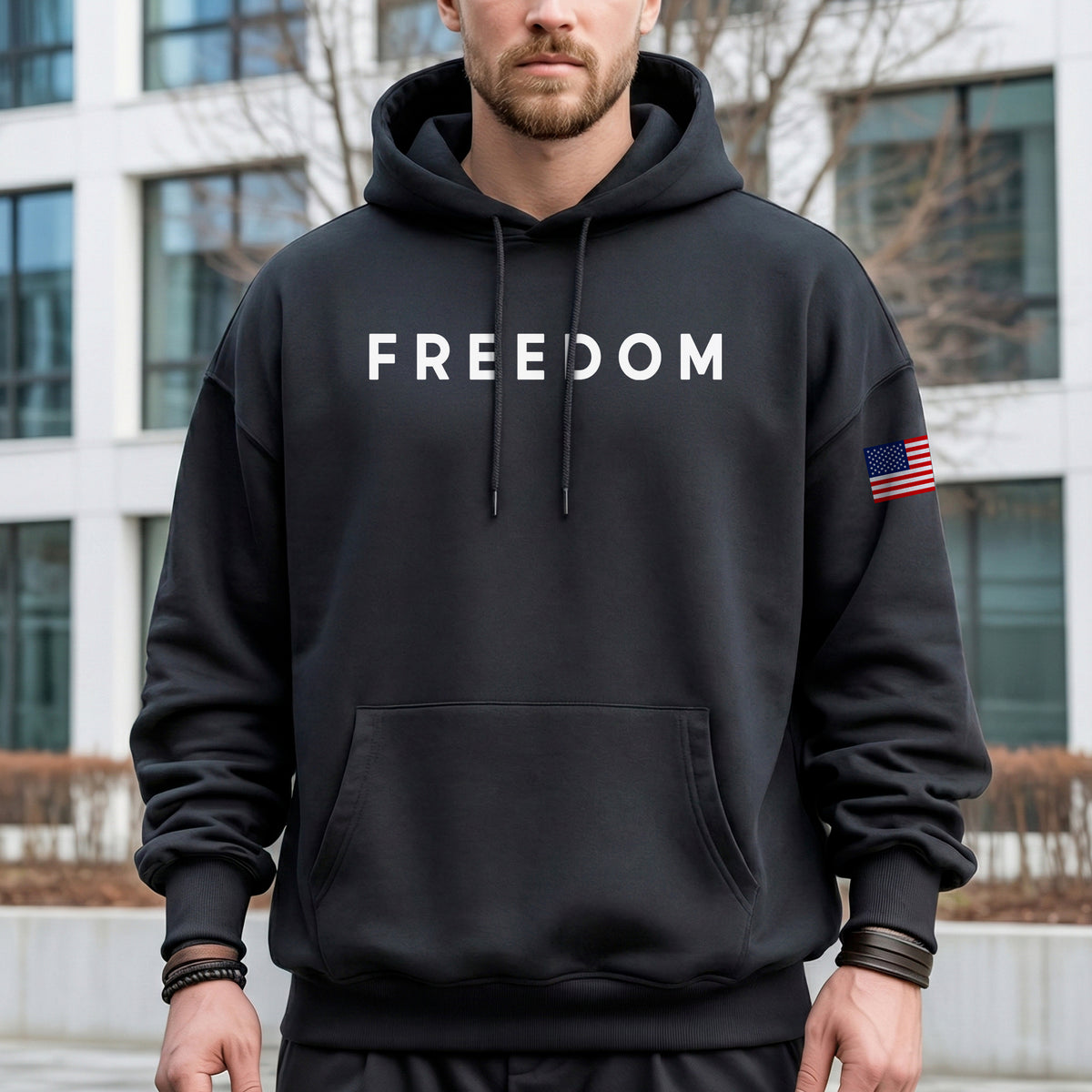 Freedom Milimalism – American 250th Anniversary 1776–2026 – Unisex T-Shirt / Comfort Colors Shirt / V-Neck / Hoodie / Sweatshirt