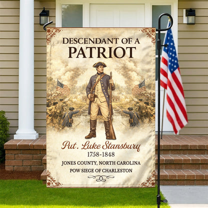 Custom Name USA Flag - 250th Anniversary Freedom 1776-2026