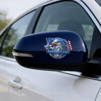 [NEW] Waterproof USA 250th Anniversary Eagle Emblem Decal – United States 1776–2026