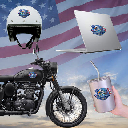[NEW] Waterproof USA 250th Anniversary Eagle Emblem Decal – United States 1776–2026