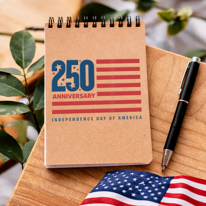 250th Anniversary of America - Independence Day Flag Design Decal
