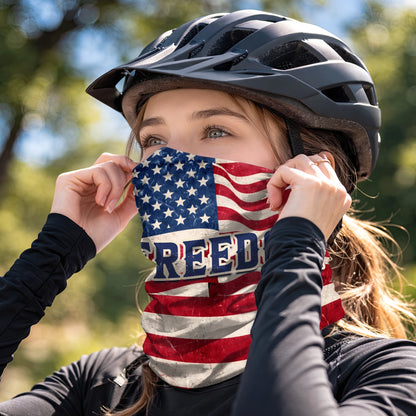 Freedom Flag Bandana Mask