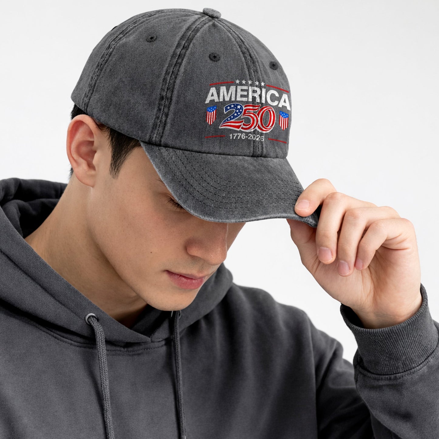 America 250 Baseball Cap 250th Anniversary USA Hat - Patriotic Vintage Cap 1776-2026 Independence Day Gift