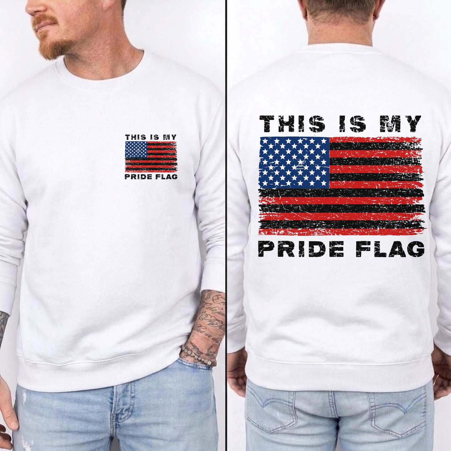 This is My Pride Flag – American 250th Anniversary 1776–2026 – Unisex T-Shirt / Comfort Colors Shirt / V-Neck / Hoodie / Sweatshirt