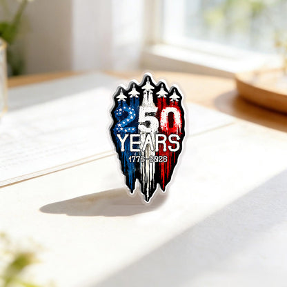 🔥 LIMITED TIME OFFER - America 250 Patriotic Lapel Pin Collection – Bold Patriotic Lapel Accessory for Jackets, Hats & Bags