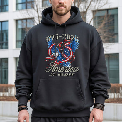 America 250th Anniversary Eagle – America 250th Anniversary – Unisex Tshirt Gildan / Tshirt Comfort / V-neck/ Hoodie / Sweatshirt