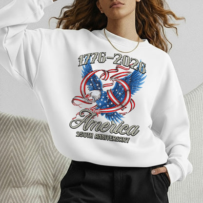 America 250th Anniversary Eagle – America 250th Anniversary – Unisex Tshirt Gildan / Tshirt Comfort / V-neck/ Hoodie / Sweatshirt