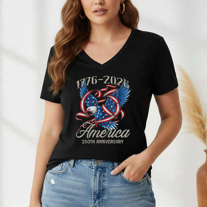 America 250th Anniversary Eagle – America 250th Anniversary – Unisex Tshirt Gildan / Tshirt Comfort / V-neck/ Hoodie / Sweatshirt
