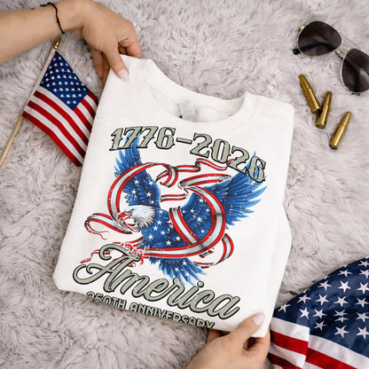 America 250th Anniversary Eagle – America 250th Anniversary – Unisex Tshirt Gildan / Tshirt Comfort / V-neck/ Hoodie / Sweatshirt