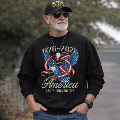America 250th Anniversary Eagle – America 250th Anniversary – Unisex Tshirt Gildan / Tshirt Comfort / V-neck/ Hoodie / Sweatshirt