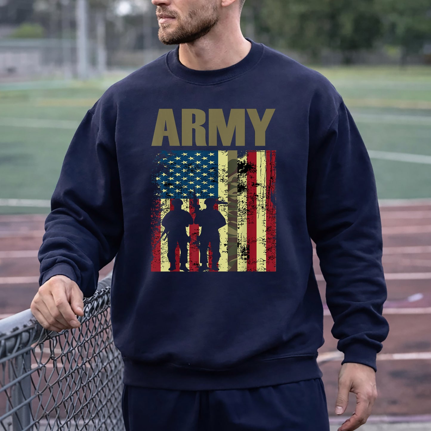 US Army Soldier Silhouette – Veteran Legacy – Unisex Tshirt Gildan / Tshirt Comfort / V-neck/ Hoodie / Sweatshirt