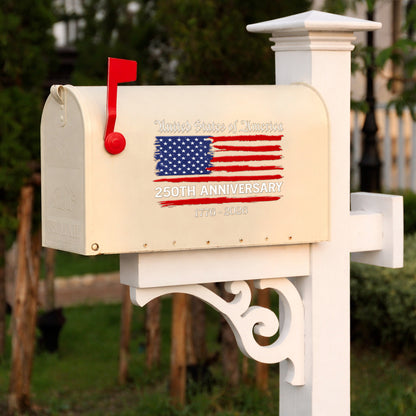 United States 250th Anniversary - Patriotic Flag Decal