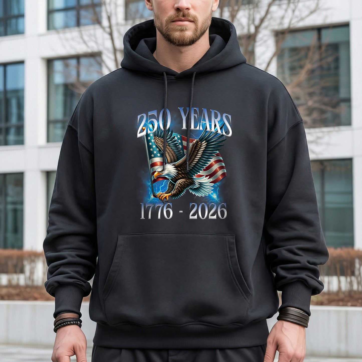 America 250th Anniversary Eagle Flag – America 250th Anniversary – Unisex Tshirt Gildan / Tshirt Comfort / V-neck/ Hoodie / Sweatshirt