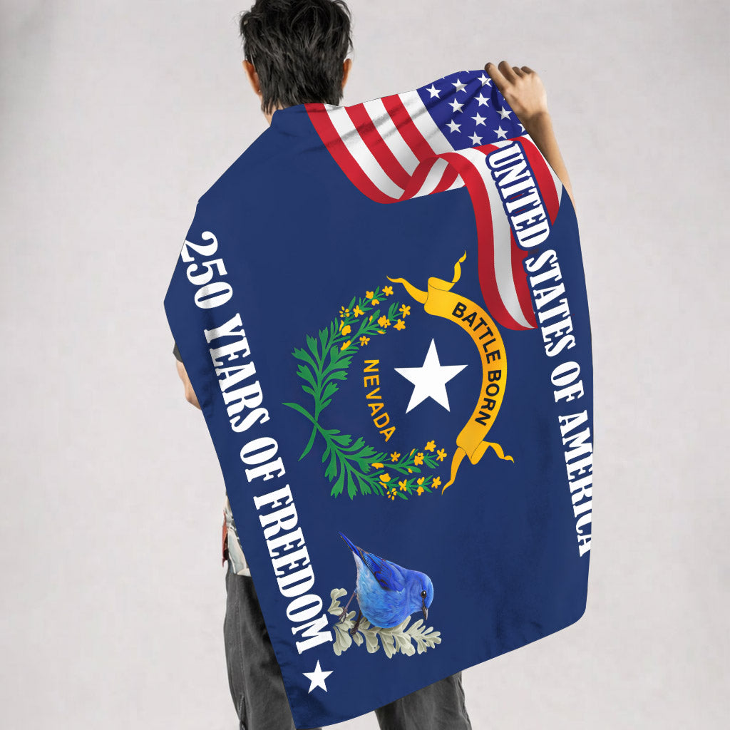 Wyoming Forever West 250 Years of Freedom (1776–2026) - House Flag/Garden Flag