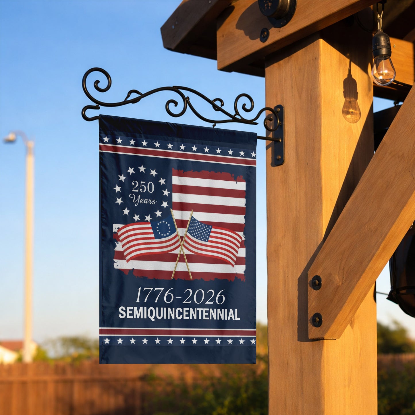Semiquincentennial 1776–2026 - House Flag/Garden Flag