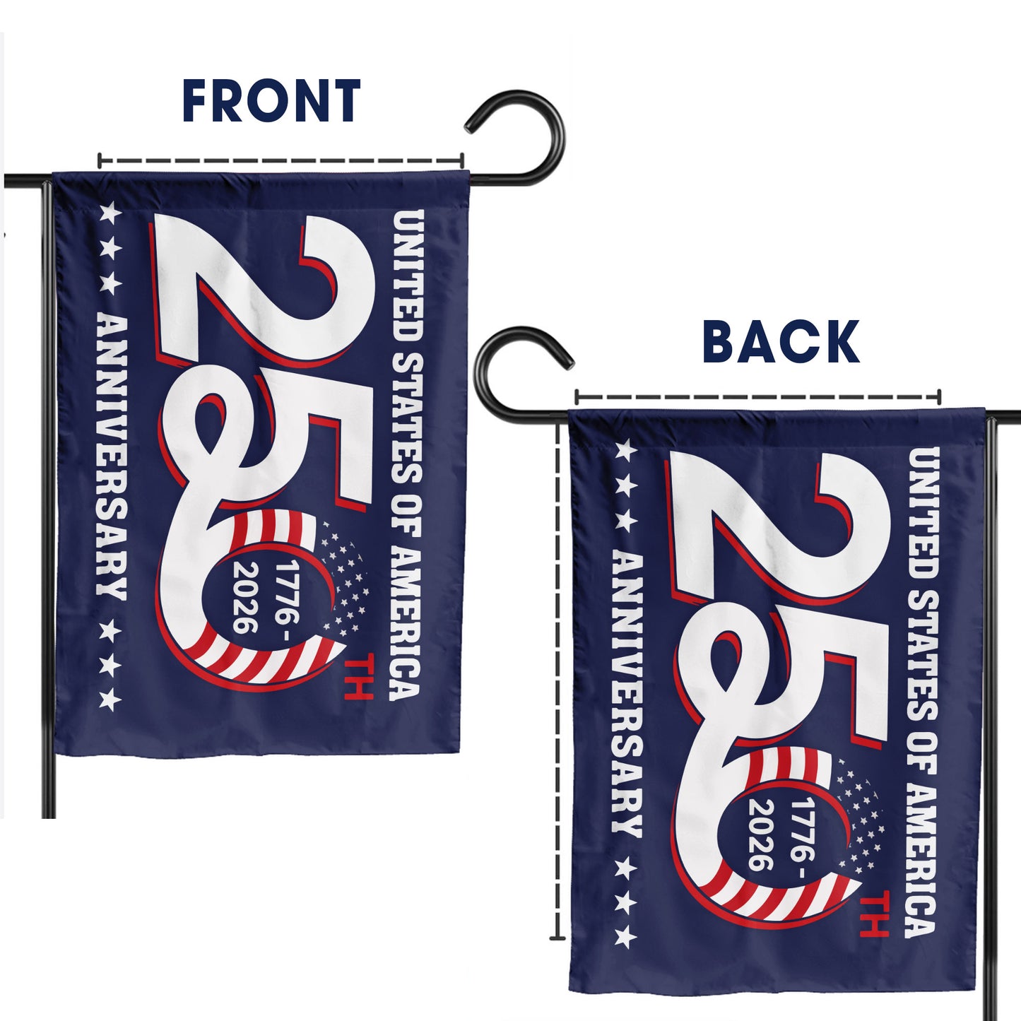 United States 250th Anniversary - House Flag/Garden Flag